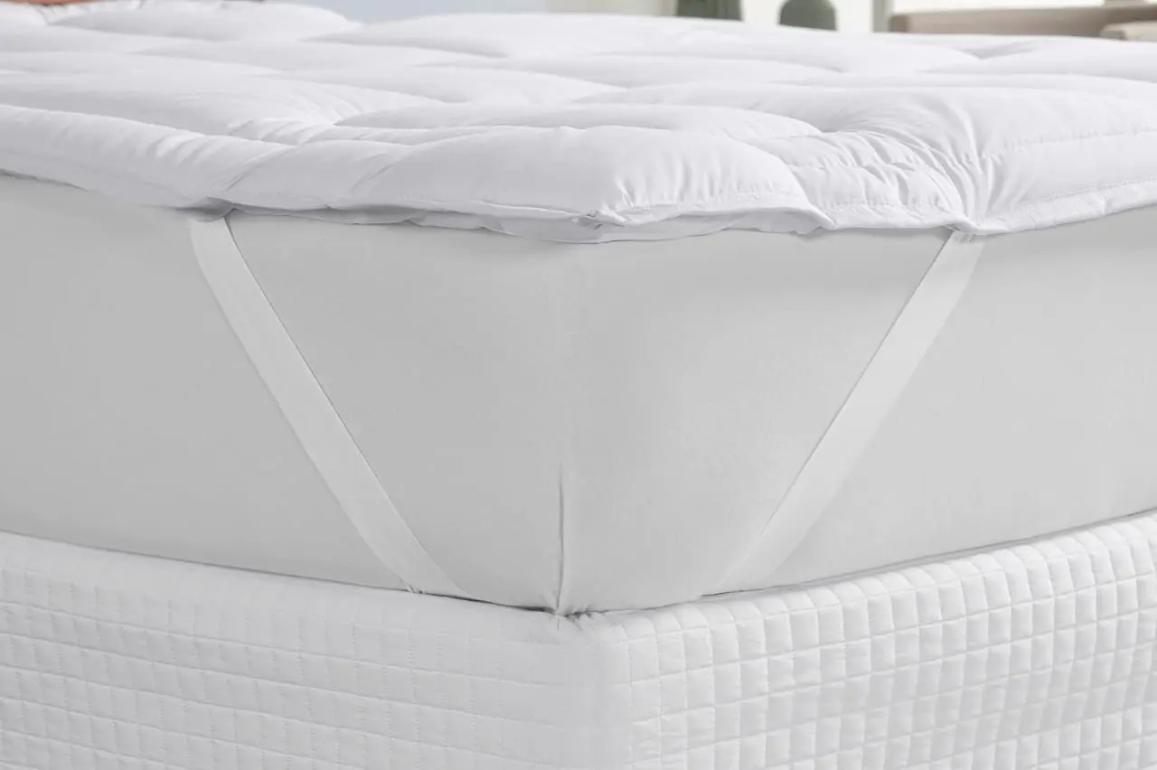 Pillow Top Casal Queen Macio de Manta Siliconada Antialérgico 200 Fios - BRANCO