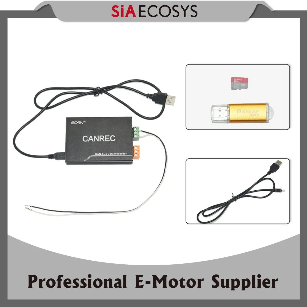 

SiAECOSYS Motorcycle CAN Bus Recorder/Black Box Data Logging Tool for Vehicle Data Record & Fault Analysis Reliable