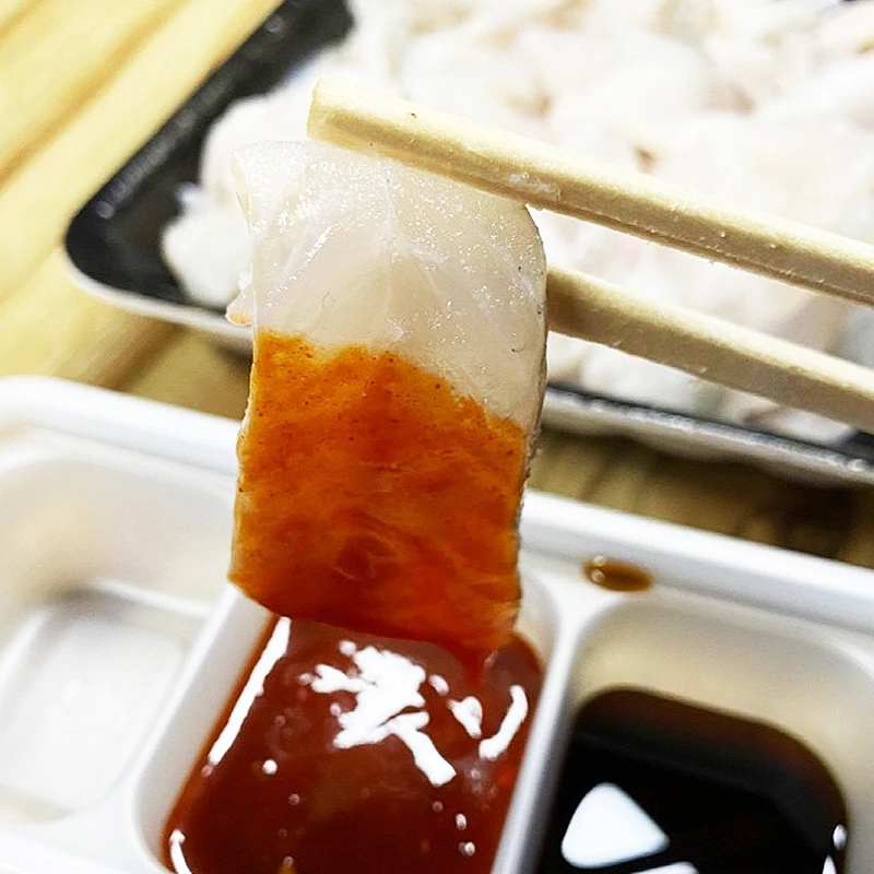 شريحة مستديرة لساق السندو المنزلية ، نمر نيء شرائح ، سمك سمكة سيكوشي نيئة ، في يوم العمل ، * * g