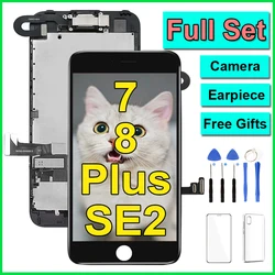 Full Set Screen For iPhone 7 8 Plus SE 2020 7P 8P SE2 LCD Display Replacement 3D Touch Digitizer Complete Assembly+Front Camera