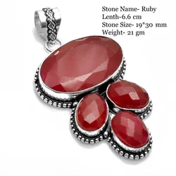 Genuine Ruby Pendant