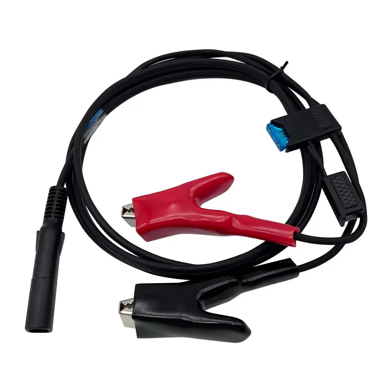 Kabel Daya Pengganti A00400 untuk Trimble dengan Klip Buaya Tugas Berat Berkabel Ke Konektor 2-Pin Betina
