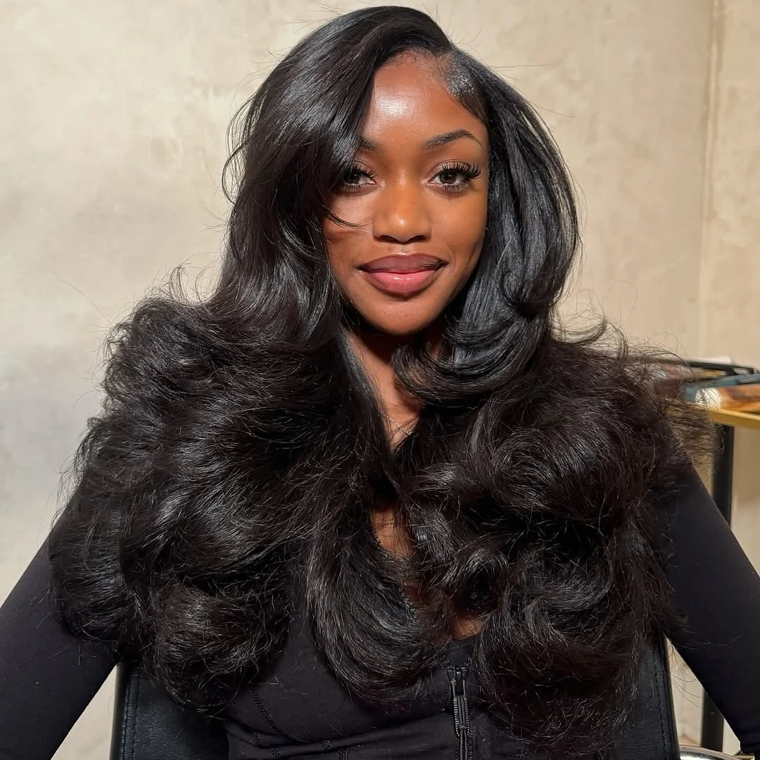 

40 Inch Body Wave 13x6 HD Lace Front Wig 100% Human Hair PrePlucked Brazilian Virgin Hair 200% Density Natural Lace Frontal Wigs