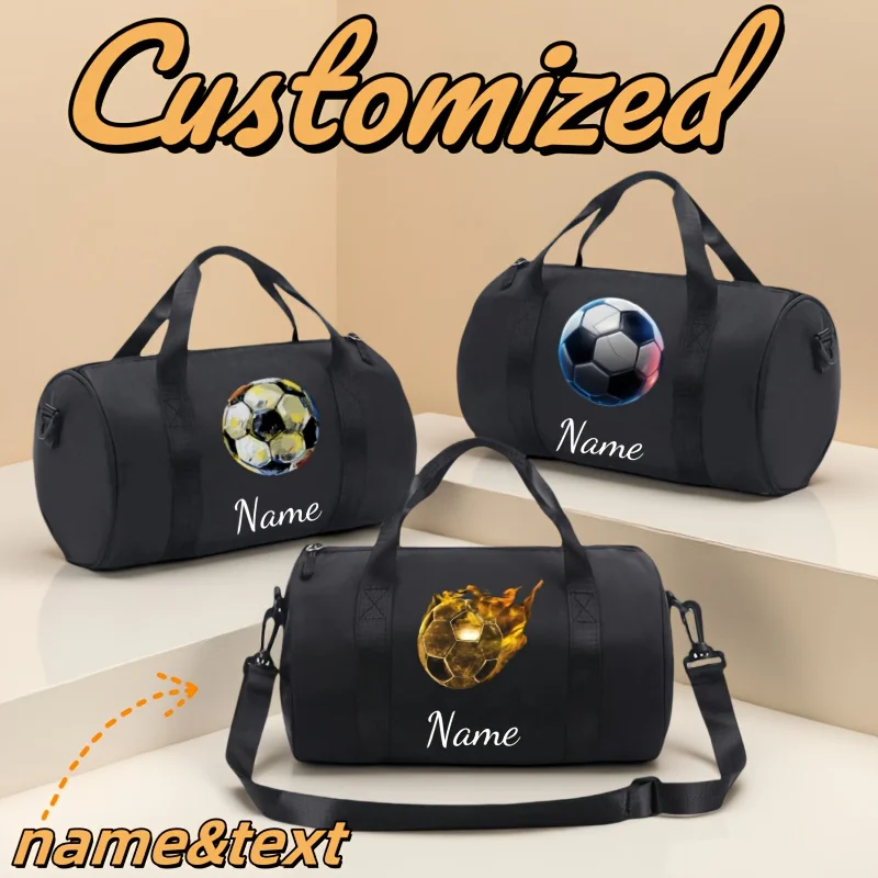 Customizable Crossbody Bag That Allows for Personal Names, Holiday Greetings, Numbers, And Texts. It Features a Spacious Design
