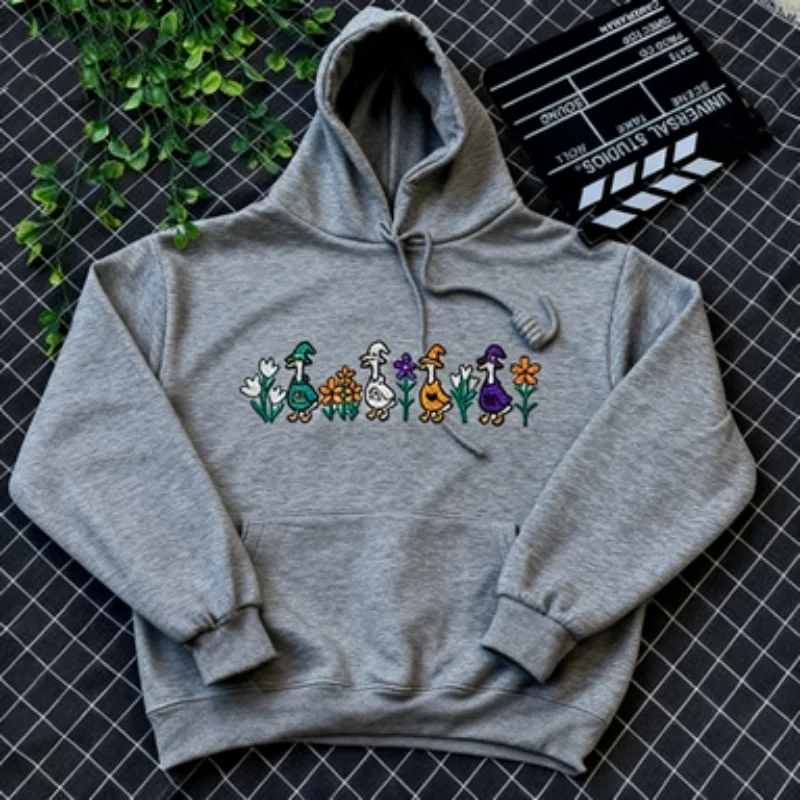 هالوين أوزة الراحة الألوان هوديس اليقطين شبح المحملة لطيف هالوين هوديس بو هوديس الخريف هوديس هالوين