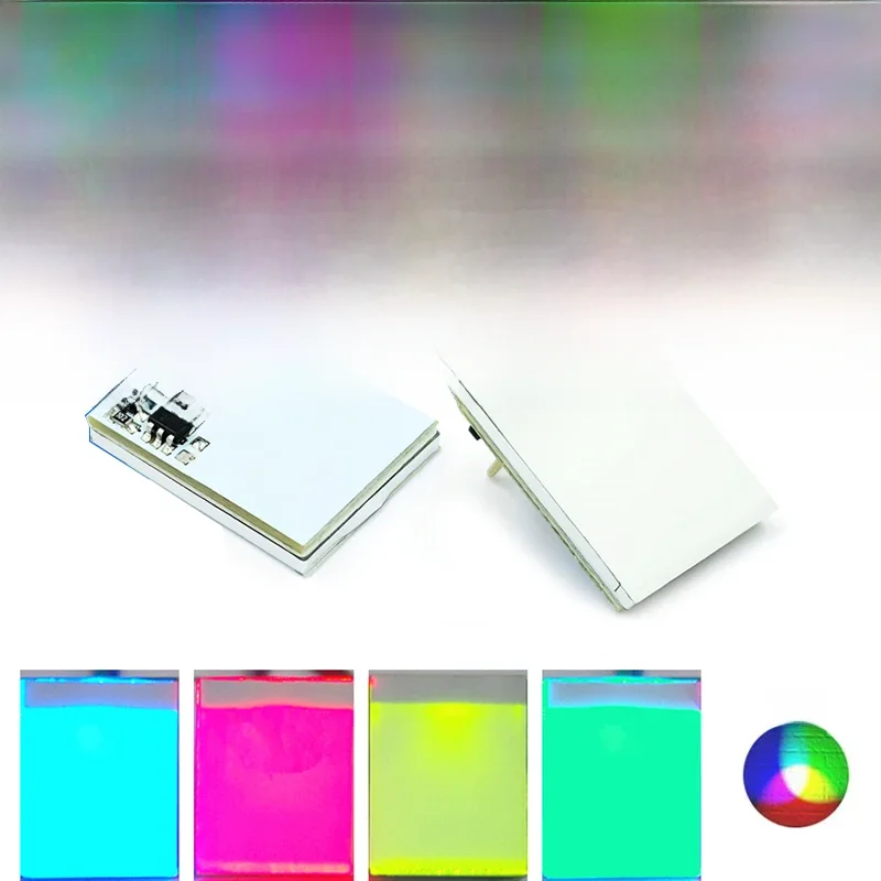 1/5/10 sztuk pojemnościowy przełącznik dotykowy HTTM przycisk LED moduł czujnika zielony niebieski czerwony żółty RGB wielokolorowy wyświetlacz DIY elektroniczny — zdjęcie 2