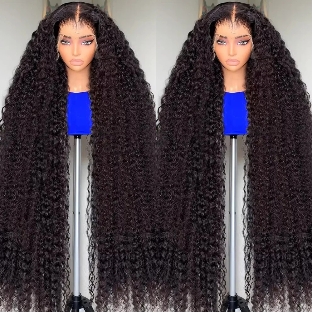 موجة عميقة 13x6 HD الدانتيل الباروكة الأمامية شعر الإنسان 100% شعر بشري مجعد الباروكات للنساء 13x4 الدانتيل شعر مستعار أمامي شعر الإنسان غلويليس 250% #1