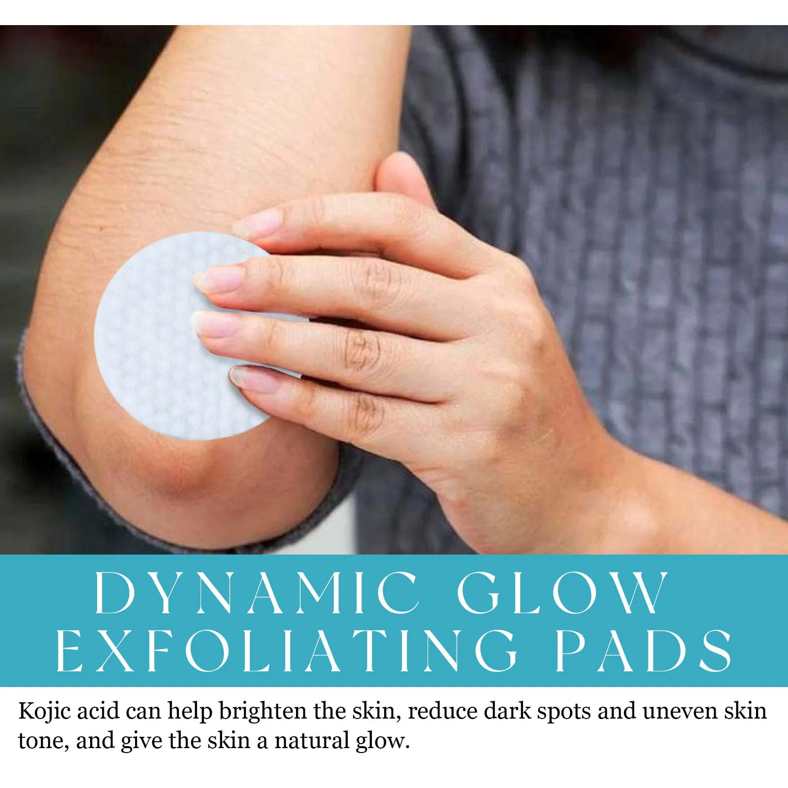 الغرب والشهر 50 قطعة منصات التقشير تنظيف الجلد الميت الإبطين الساقين أجزاء خاصة تفتيح الميلانين الجلد الرقيق منصات نظيفة يوميا #4