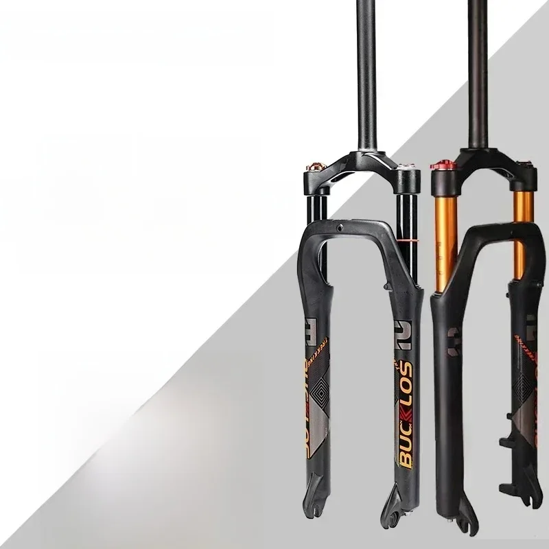 AliExpress BUCKLOS Fat Bike Fork 26inch 4.0'' Tire Mountain Bike Air Suspension Fork 9*135mm Quick Release Snow Bike Fork Bicycle Parts