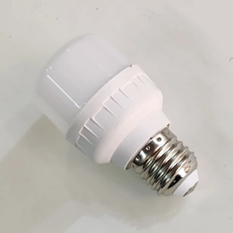 E27 220V Cylindrical LED Bulb High brightness High heat dissipation Energy Saving Lamp 5W Home Office Kitchen Garage Garden