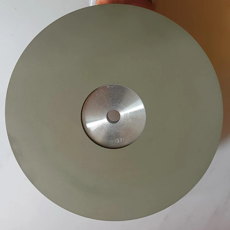 Disco de Moagem de Roda de Diamante de Resina de 200 mm para Tesoura de Cabeleireiro Cortador Elétrico Jade Gem Disco de Polimento de Faca de Aço de Tungstênio