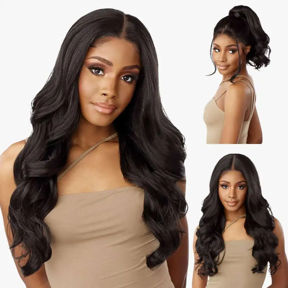 Sensationnel Glueless Butta 360 HD Lace Front Wig Unit 3 - Long, 360 Lace, Easy to Wear, Seamless Fit, Synthetic Hair