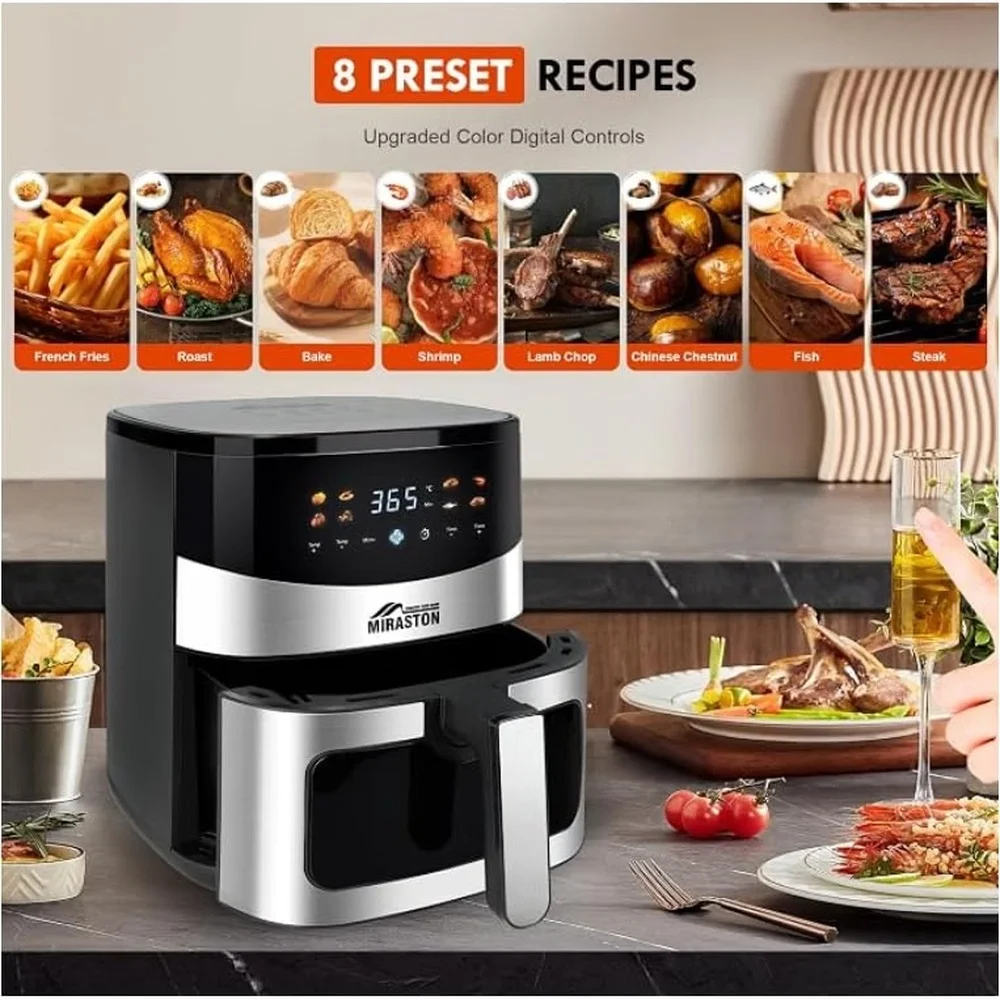 6.5QT Digital Touch Air Fryer 6