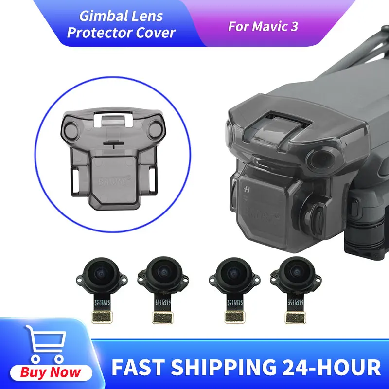 

Mavic 3 Gimbal Lens Protector Cover Camera Guard Cap Anti-Scratch Dustproof Shockproof Anti-Collision For Mavic 3 Accessories