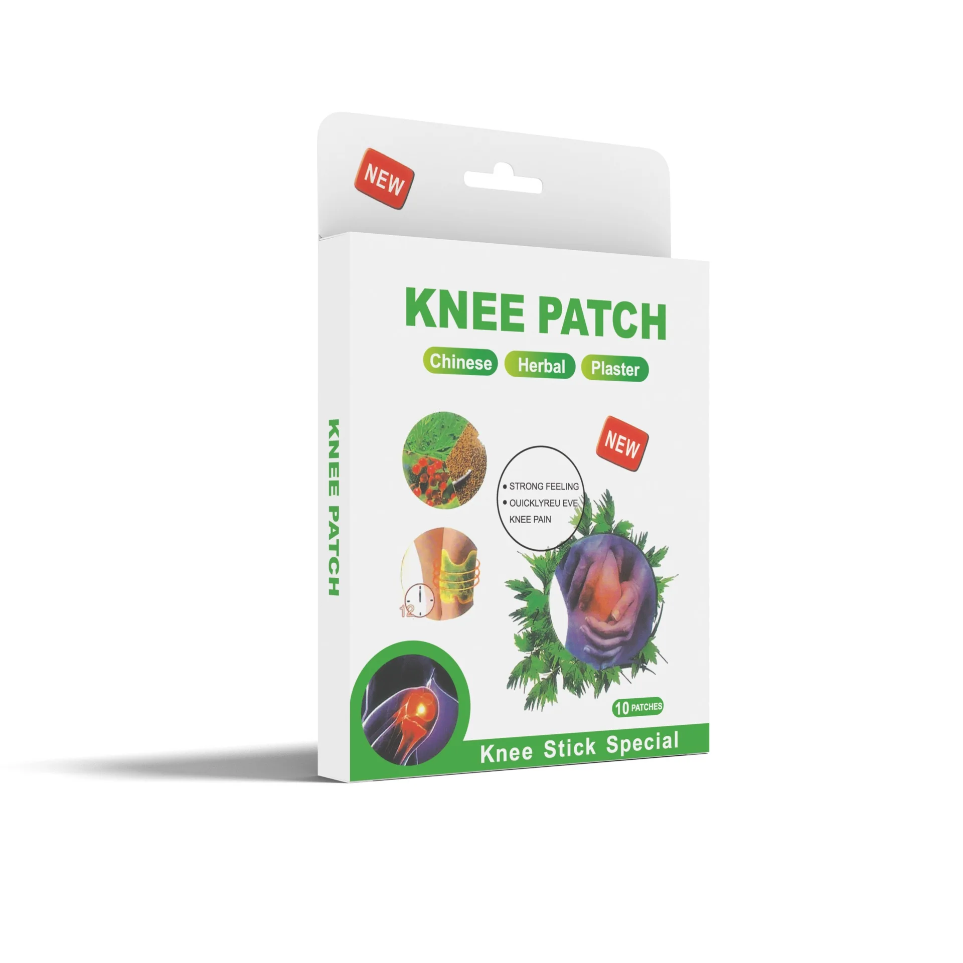 

Tuhopeta Knee Muscle Pain Patch Herbal Plaster Pure natural mugwort, relieves knee joint pain, rheumatism, and bone diseases