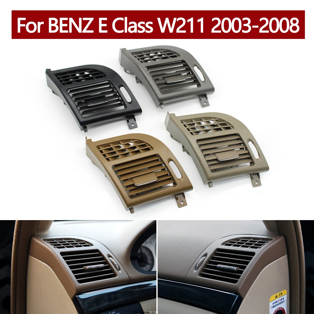 Couvercle de panneau de sortie de grille d\'aération de climatiseur droit pour Mercedes BENZ Classe E, W211, 2003, 2004, 2005, 2006, 2007, 2008,