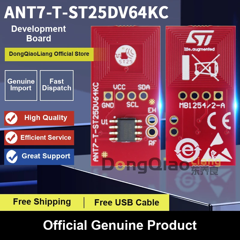 RFID module for ANT7-T-25DV64KC – STMicroelectronics electronic components, brand new and genuine