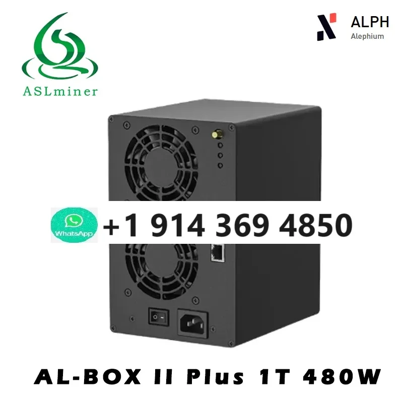 NEW Goldshell AL-BOX II Plus 1T 480W ALPH miner