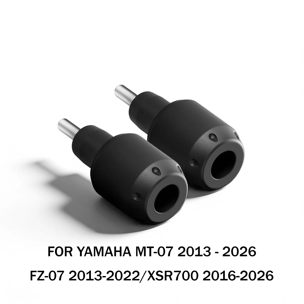 NO LOGO Frame Sliders Crash Mushrooms For MT07 2013-2025+ FZ-07 2013-2022 XSR700 2016+ Motorcycle Falling Protection Crash Pad