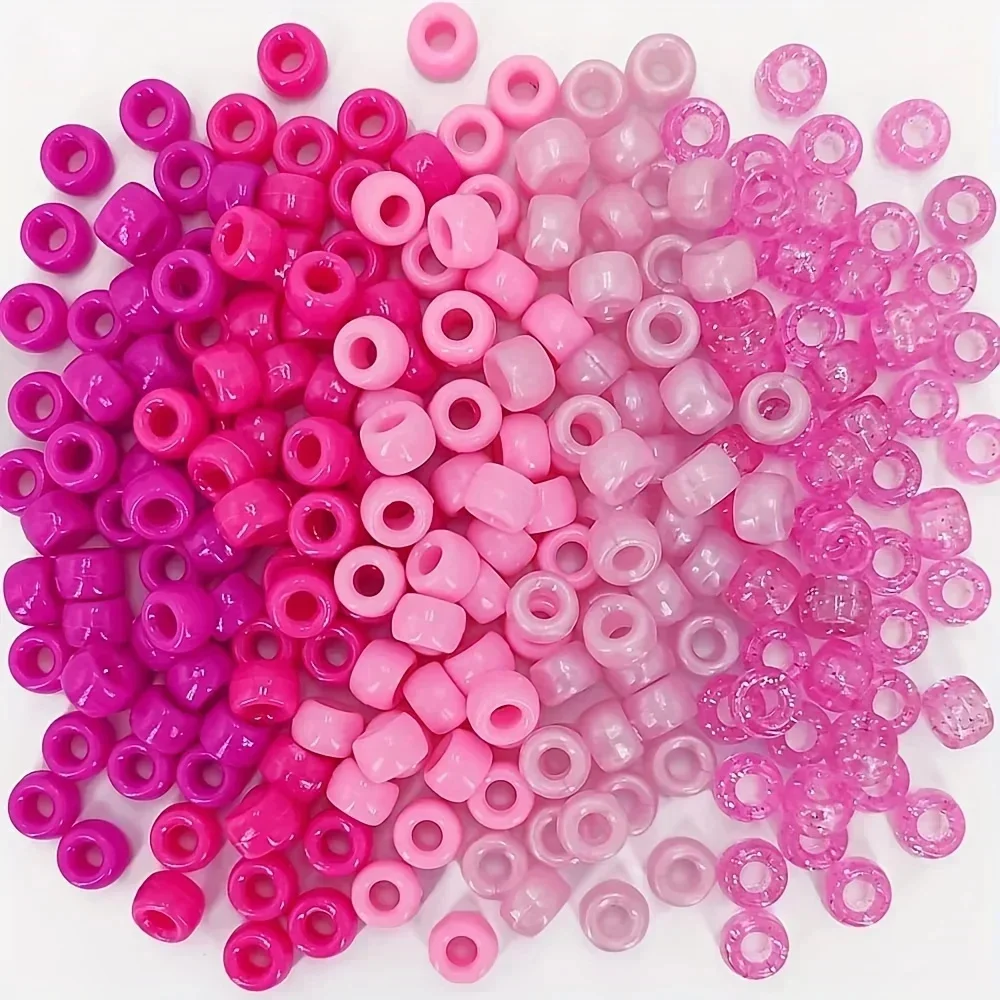 30g około 100 sztuk żywe plastikowe mieszane beczki koraliki kucyk dla majsterkowiczów unikalne bransoletki naszyjniki obrączki kolczyki, akcesoria jubilerskie — zdjęcie 2