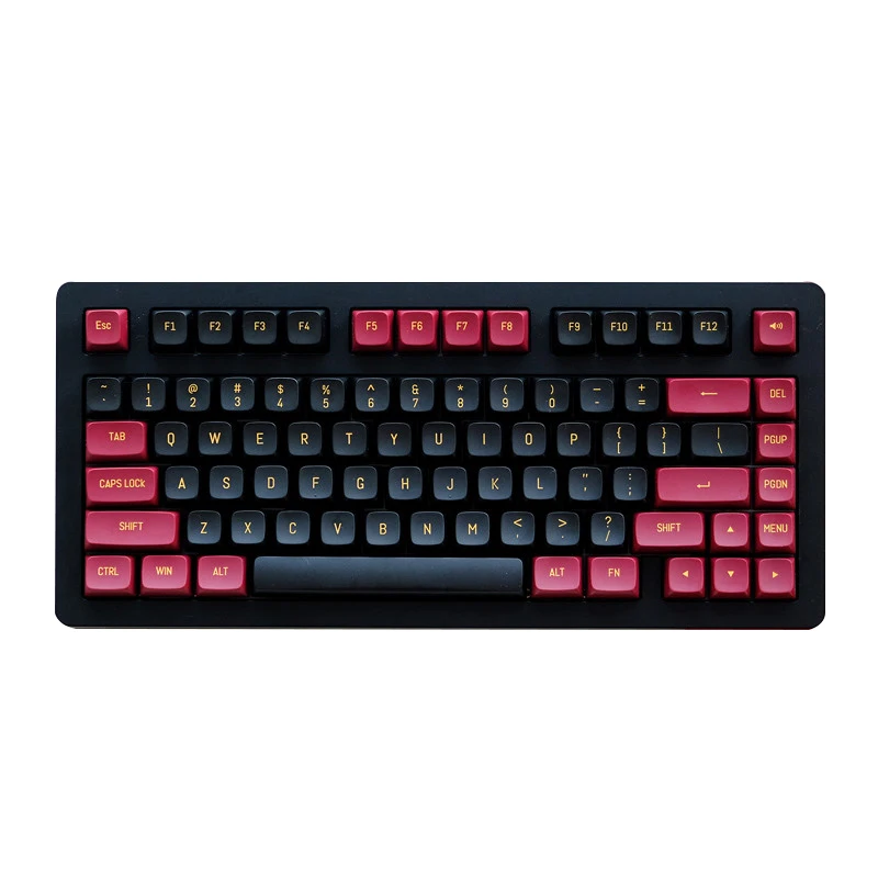 Semelhante cereja duplo tiro 149 teclas pbt cor dupla injeção keycaps para mx switch teclado mecânico 7u barra de espaço iso entrar