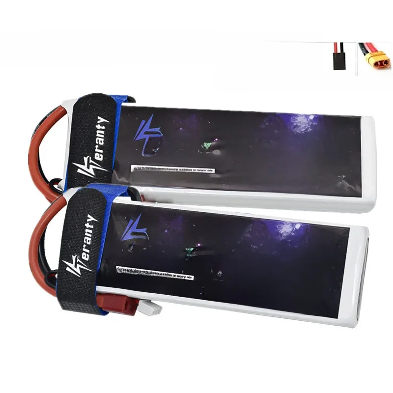Upgrade 7200 MAH 7.4 V 60C LiPo Batterij 2 S Met T TRX XT90 Plug Voor RC Quadcopter helikopter Auto Boot Drone Onderdelen 2 S Batterij - afbeelding 2
