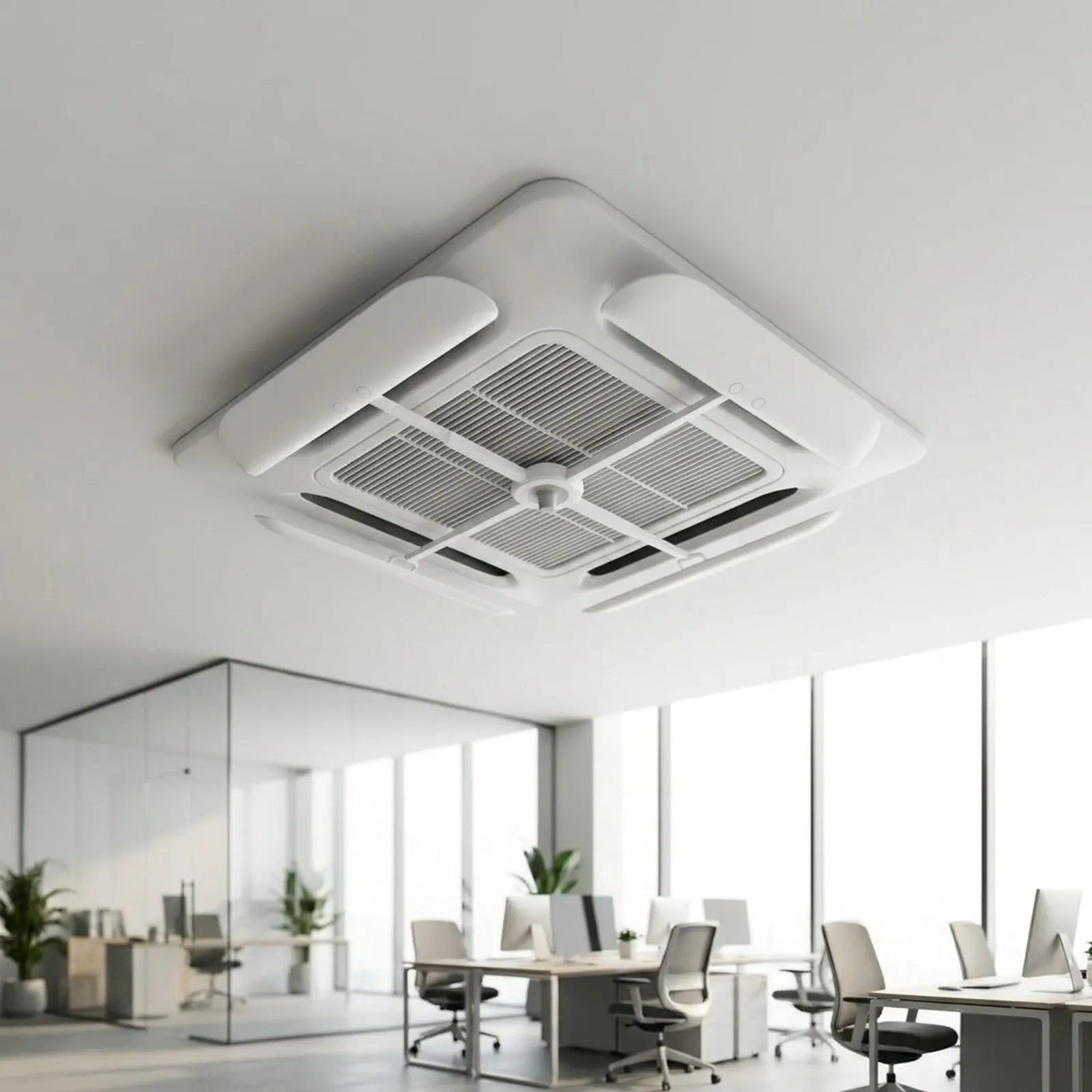 Ceiling-Mounted Central Air Conditioning Wind Deflector Air Conditioning Unit Anti-Direct-Blow Air Outlet Baffle Wind Shield