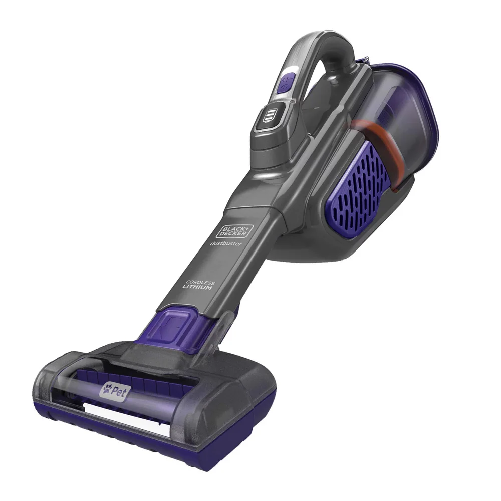 [Black and Decker] Wireless Handy Cleaning Purple (with Pet Brush) BHHV520BFP07-KR