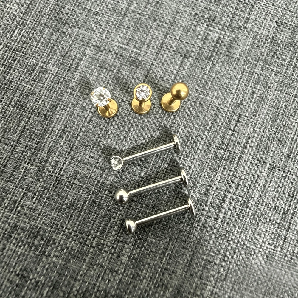 10Pcs ASTM F136 Titanium 20G/1 - đánh giá và giá Body Jewelry Threadless
