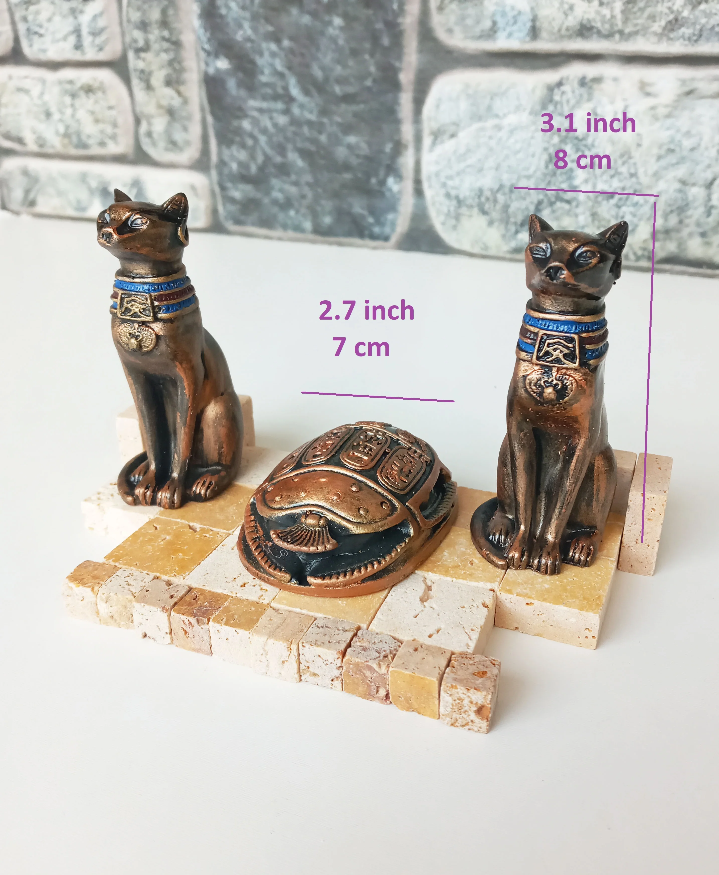 Bastet Scarab Ancient Egyptian Trinket