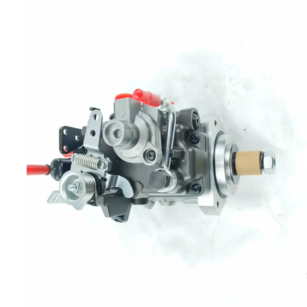 9520A004G DP310 Rotor Fuel Injection Pump, 2644C314 12V Solenoid With Return Pipe for Perkins 1104D‑44T 4‑Cylinder Diesel Engine