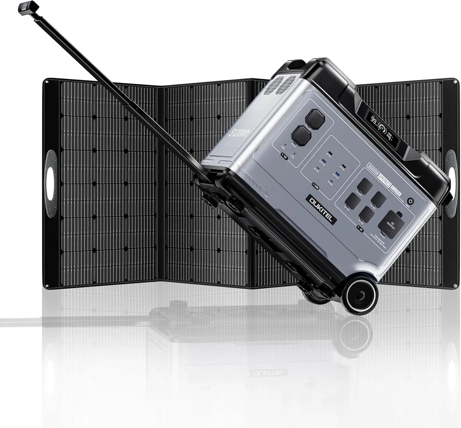 

NEW MARKERTING SALES OUKITEL P5000 400W Portable Power Station and Solar Generator,