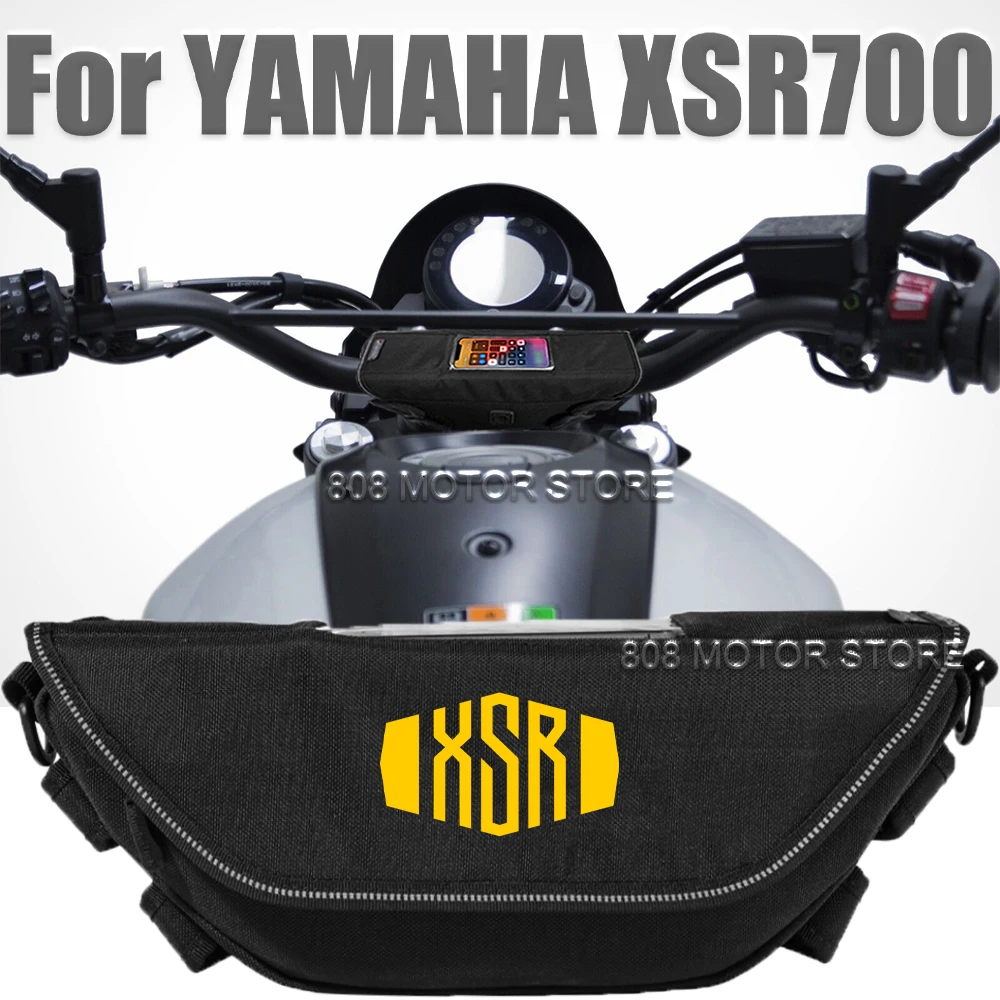 For XSR700 Motorcycle Accessories Tools Bag Waterproof and Dustproof Convenient Travel Handlebar Bag