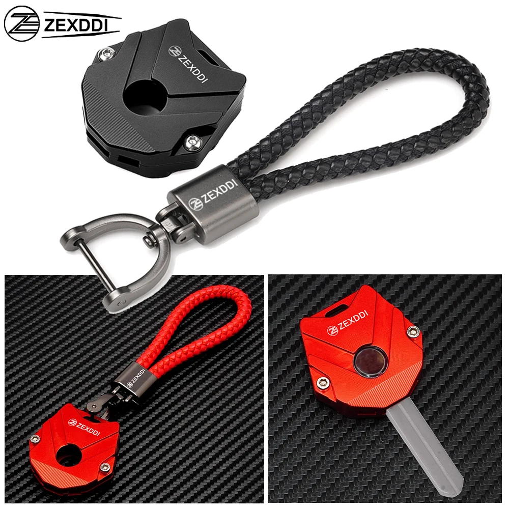 

For Honda TRANSALP XL 750 2024 Africa Twin NC750X CBR650R CB CB650R CB500X Motorcycle Accessories Key Case Cover & Chain Keyring