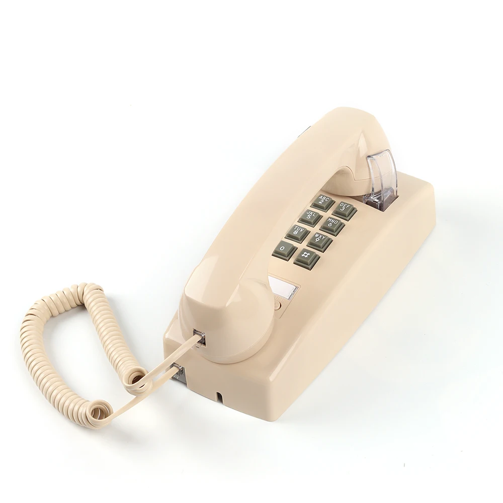 

Wall Phones Landline Phones for Home Office Hotel School Corded Single Line Desktop Basic Telephone for Seniors Retro Phone