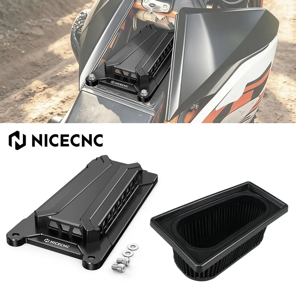 

2008-2025 For KTM 690 Enduro R SMC SMCR RALLY Husqvarna 701 Enduro Supermoto GasGas700 SM/ES High Flow Air Filter Airbox Cover