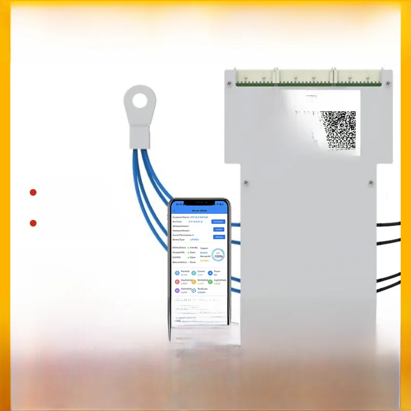 ANT SMART BMS-Batterie Bluetooth intégrée, 17S, 18S, 19S, 20S, 21S, 22S, 23S, 24S, Eddie Ion, veFePo4, LTO, Ebike, 50A, 100A, 170A, 220A, 340A, 420A