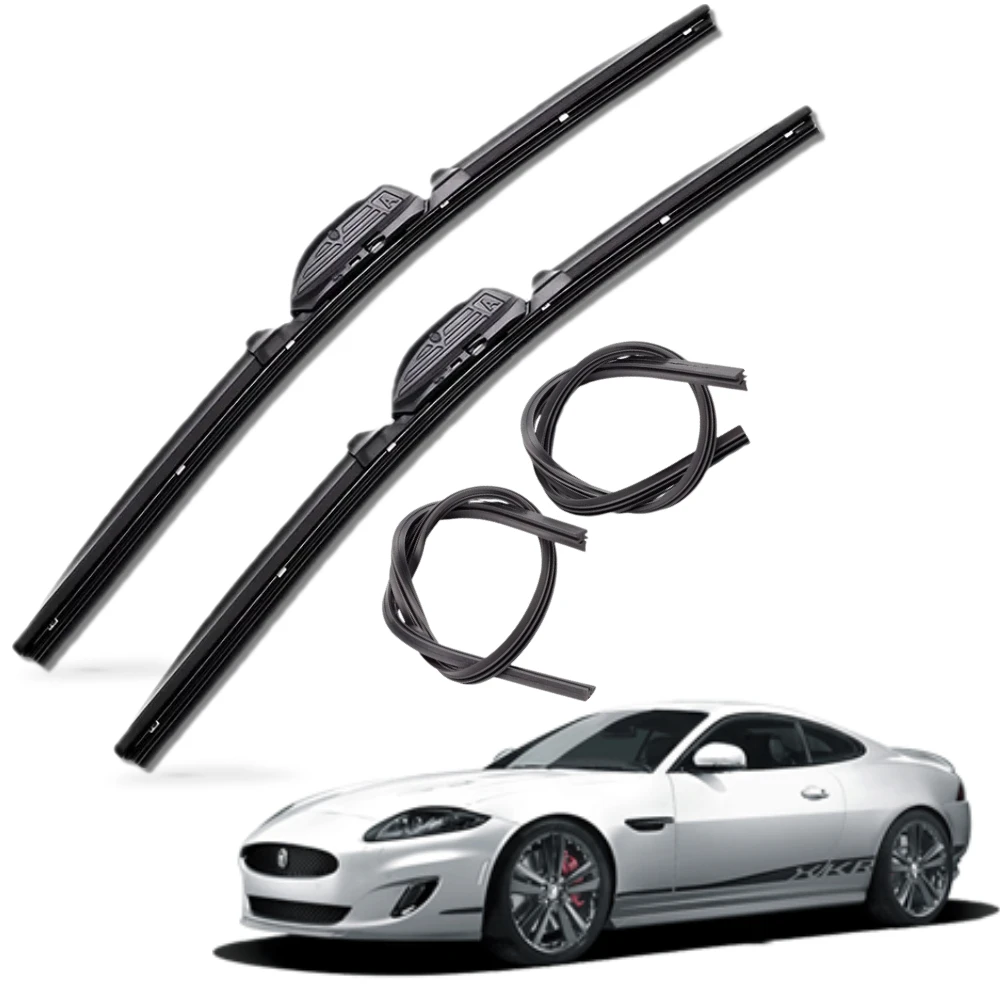 1 + 1 1 Jaguar XK Pure Premium Wiper Brush Refillable Rubber