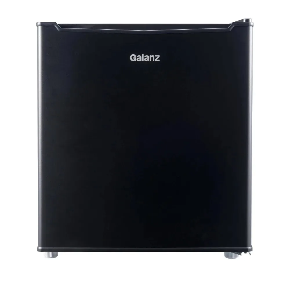 2023 New Galanz 1.7 Cu Ft Single Door Mini Fridge, Black images - 6