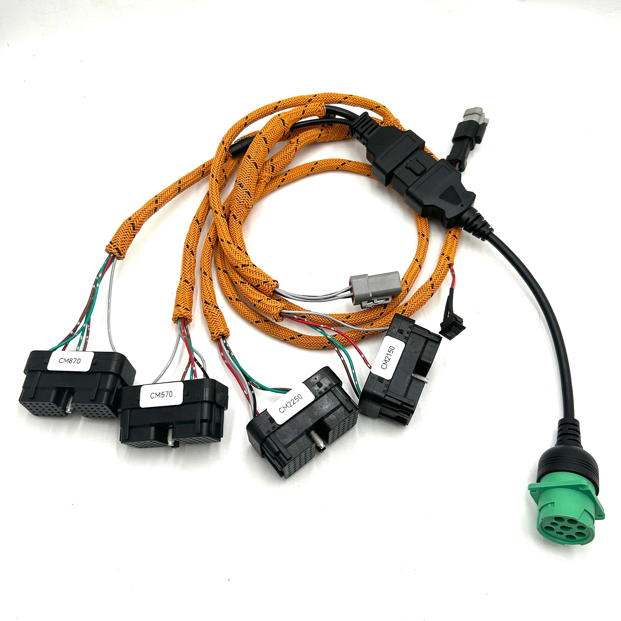 For Cummins Programming Diagnosic Cables for CM570 CM870 CM2150 CM2250 Diesel Engine Diagnostic Program Detection Wiring Harness