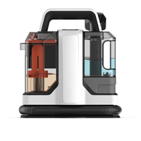 750W handheld portable carpet cleaning machine 15Kpa wet cloth carpet spray automatic sofa pet hair cleaning machine