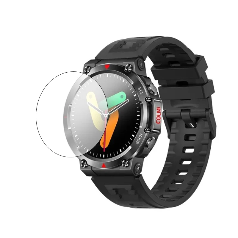 فيلم واقي واقي للساعة الذكية الناعمة لـ Colmi V70 ، غطاء شاشة عرض الساعة الذكية ، ملحقات TPU ، 5 led