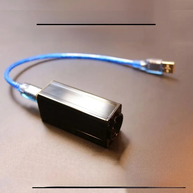 Wild de sortie numérique USB B vers AES, 16 bits, 24 bits, 32 bits, 44.1K-48KHz, 96 tiens z, 192 tiens z, centre commercial audio de scène, Win10, Mac, Android, Linux