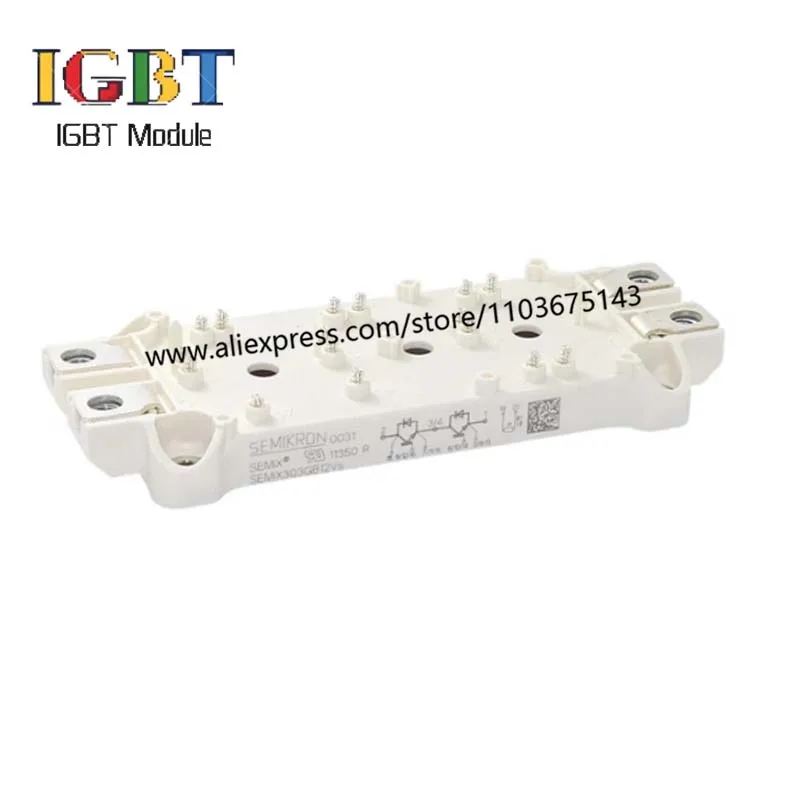 Módulo IGBT SEMIX353GB126V1 SEMiX503GB12Vs SEMIX653GB126V3 SEMIX503GB126V1 SEMIX453GB12VS SEMIX303GB12Vs SEMIX703GB126V1