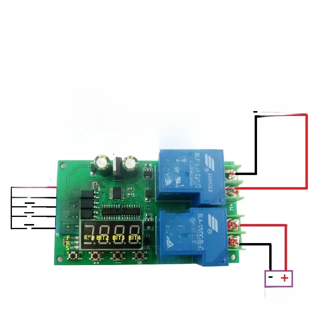 AliExpress eletechsup 12V 30A Multifunction DC/AC Motor Controller Relay Board Forward Reverse Control Automatic Delay Cycle Start Stop Switch Module