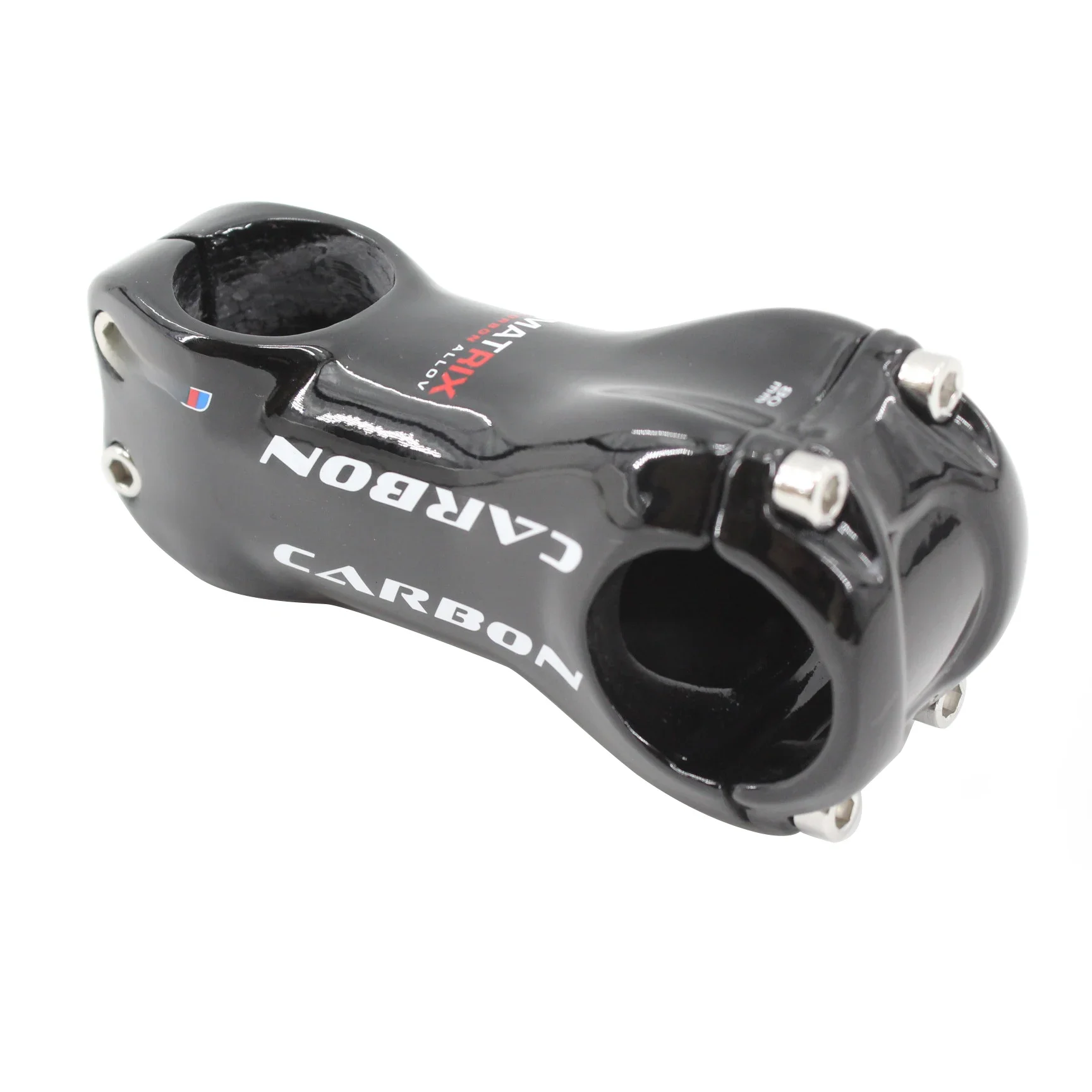 AliExpress Newest Road Mountain Bike UD Full Carbon Fibre Stem Carbon Bicycle Stem 6 17 Angle Degrees MTB carbon light Parts 31.8*70-130mm