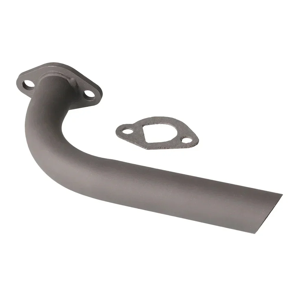 AliExpress NONE Exhaust Pipe Kit for Kart Mini Motorcycle Honda Predator 212cc GX160 GX200 DuroMax Mini Bike Engine Modification Exhaust Pipe