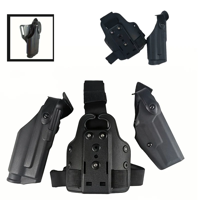 1PCS Leg hanging tactical holster suitable for GL17 18 19 22 23 31 32 Loadable weapon lamp flashlight gun accessories gifts for