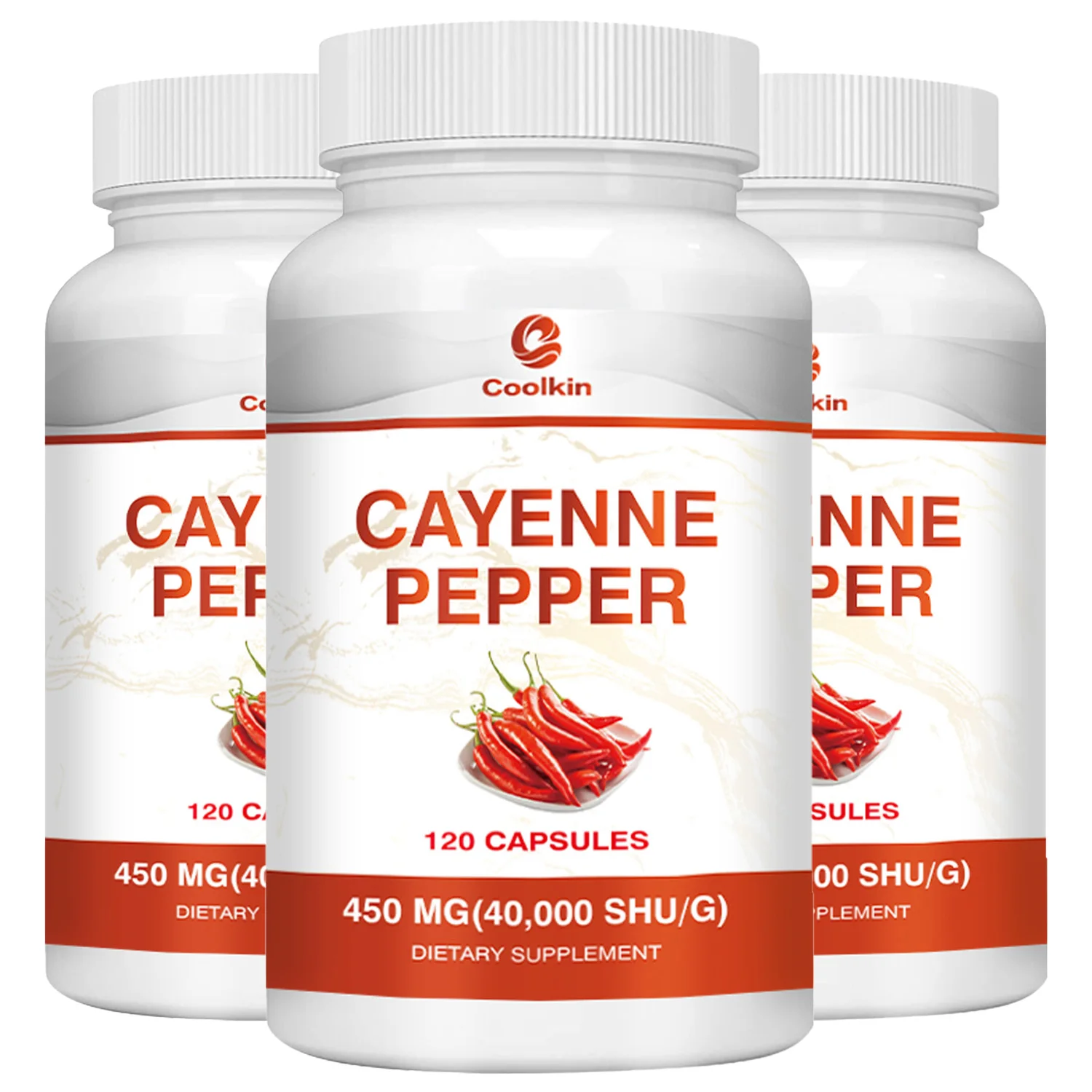 Cayenne Pepper - Promotes Circulation and Digestive Health, Supports Cardiovascular Health, Immune Support - 120 Capsules