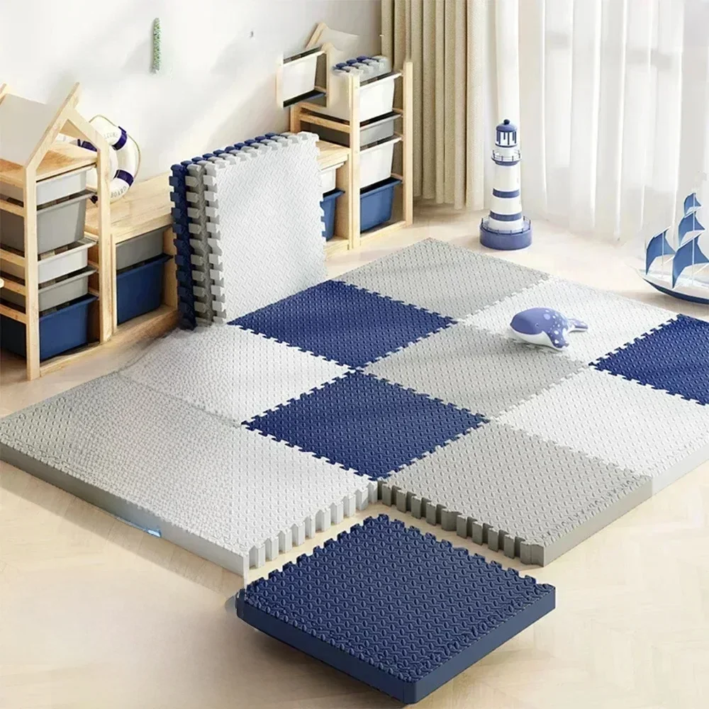 8 stks/2.5 cm Dikke Antislip Baby Kruipen Speelkleed Geluiddichte Puzzel Gym Mat voor Kinderkamer en Milieuvriendelijke Puzzel Mat - afbeelding 2